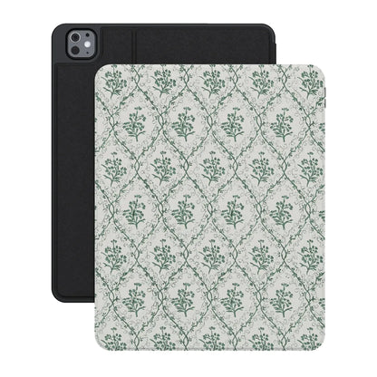 Sage Tapestry | Floral Vines iPad Case