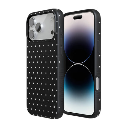 On the Dot | White Polka Dot Case