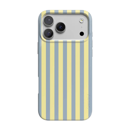 Coastline Stripes | Blue & Yellow Case