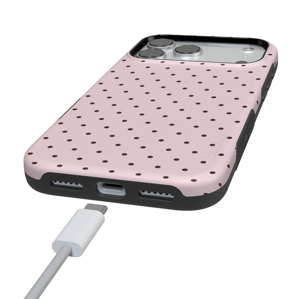 On the Dot | Pink Polka Dot Case