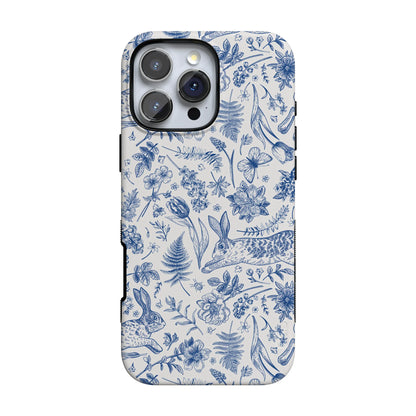 Hop & Bloom | Bunny Toile Case