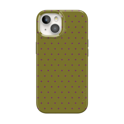 On the Dot | Moss & Plum Dots Case