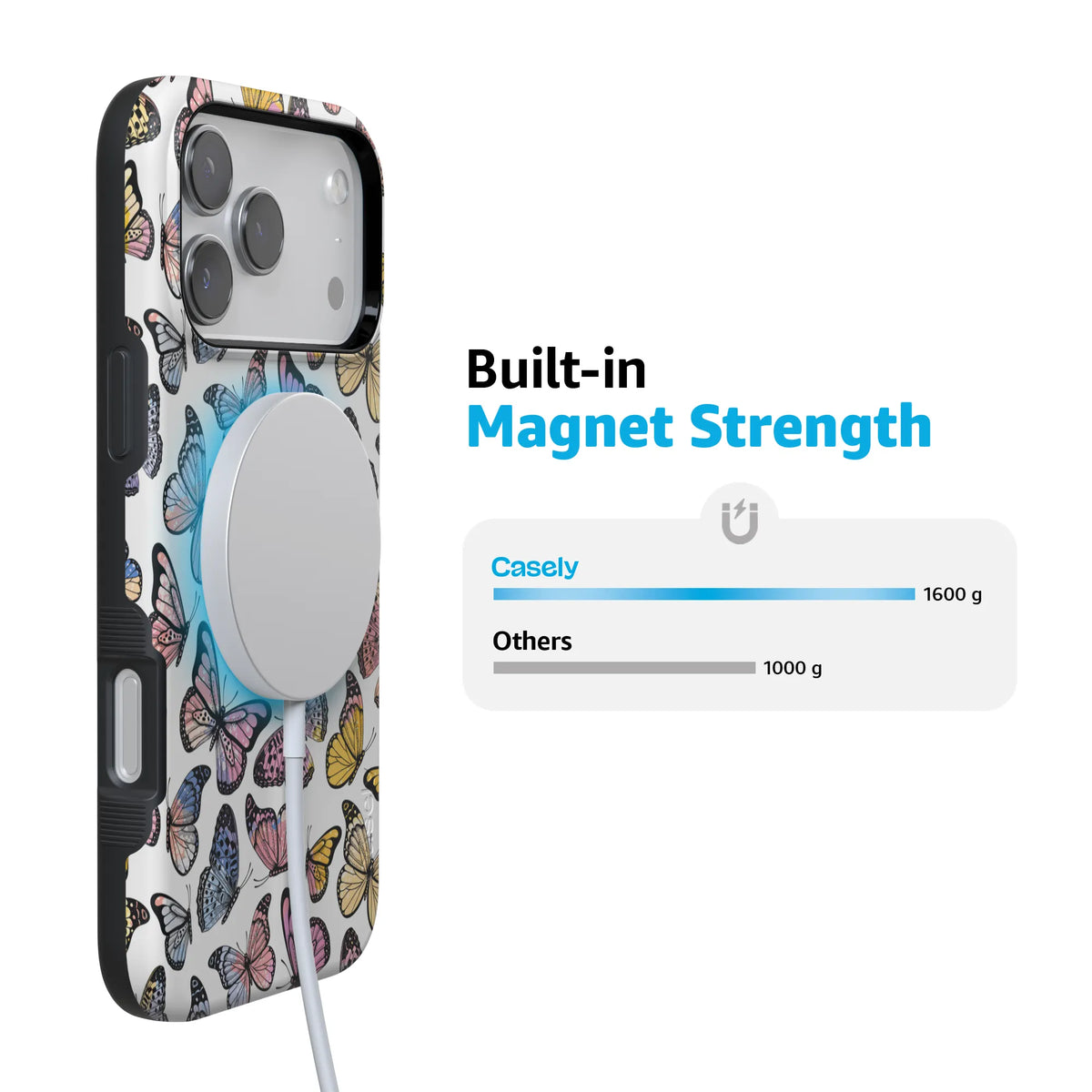 Free Spirit | Rainbow Butterfly Case