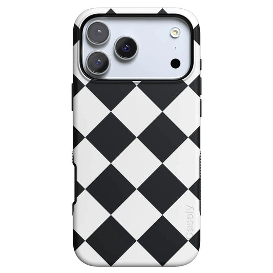 Black Checkerboard | High Contrast Design Case
