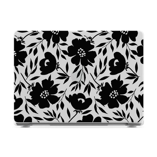 Dark Fantasy | Contrast Floral Laptop Shell