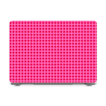 Sweet Jam | Hot Pink Gingham Laptop Shell