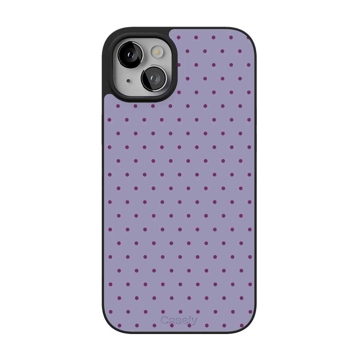 On the Dot | Purple & Plum Polka Dot Case
