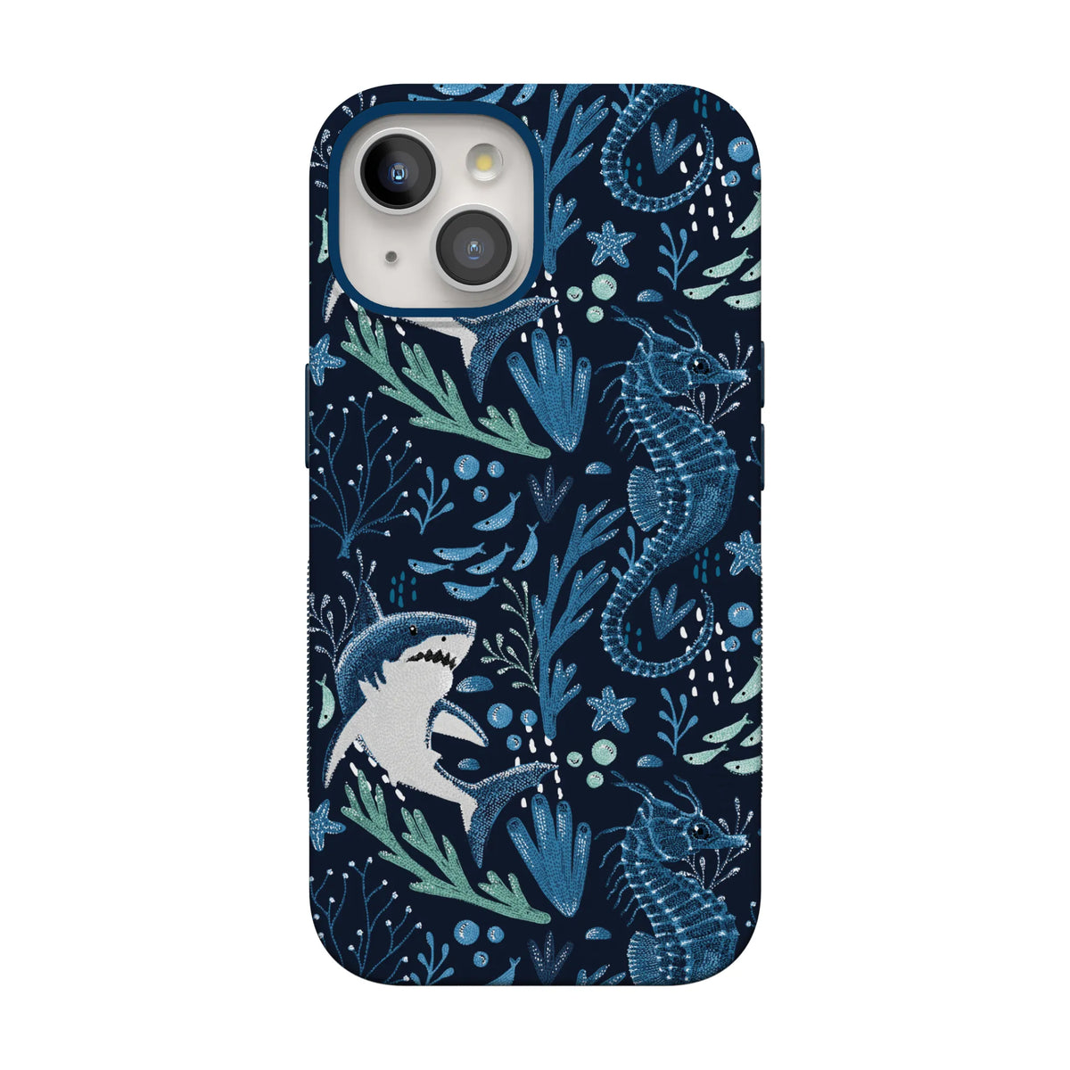 Midnight Reef | Shark Print Case