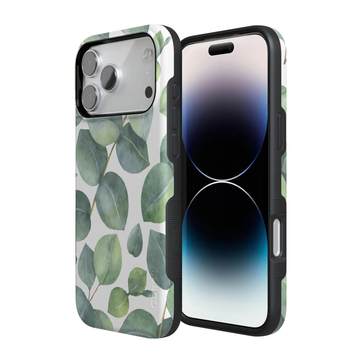 Leaf Me Alone | Green Floral Print Case
