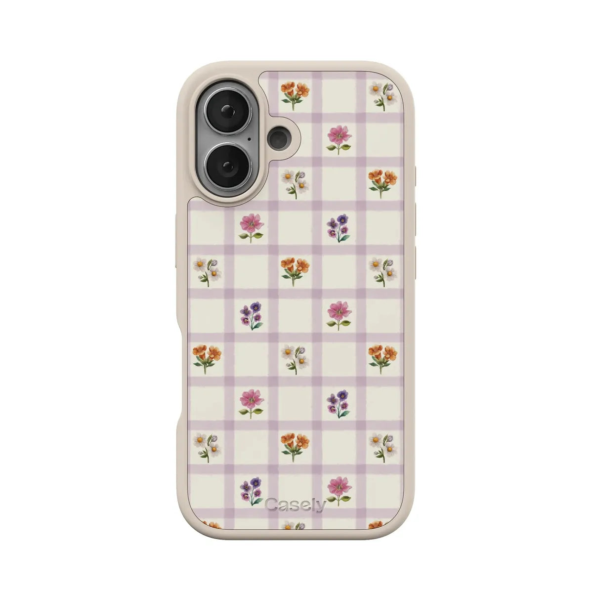 Meadow Check | Floral Gingham Case