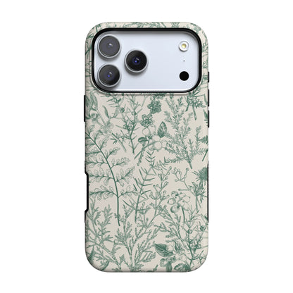 Sage Garden | Green Floral Case