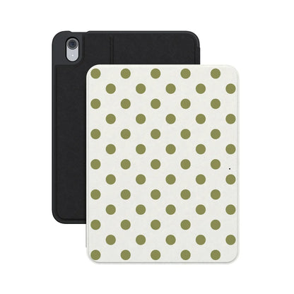 Spotted in SoHo | Green Polka Dot iPad Case