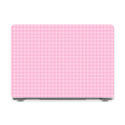 Sweet Jam | Light Pink Gingham Laptop Shell