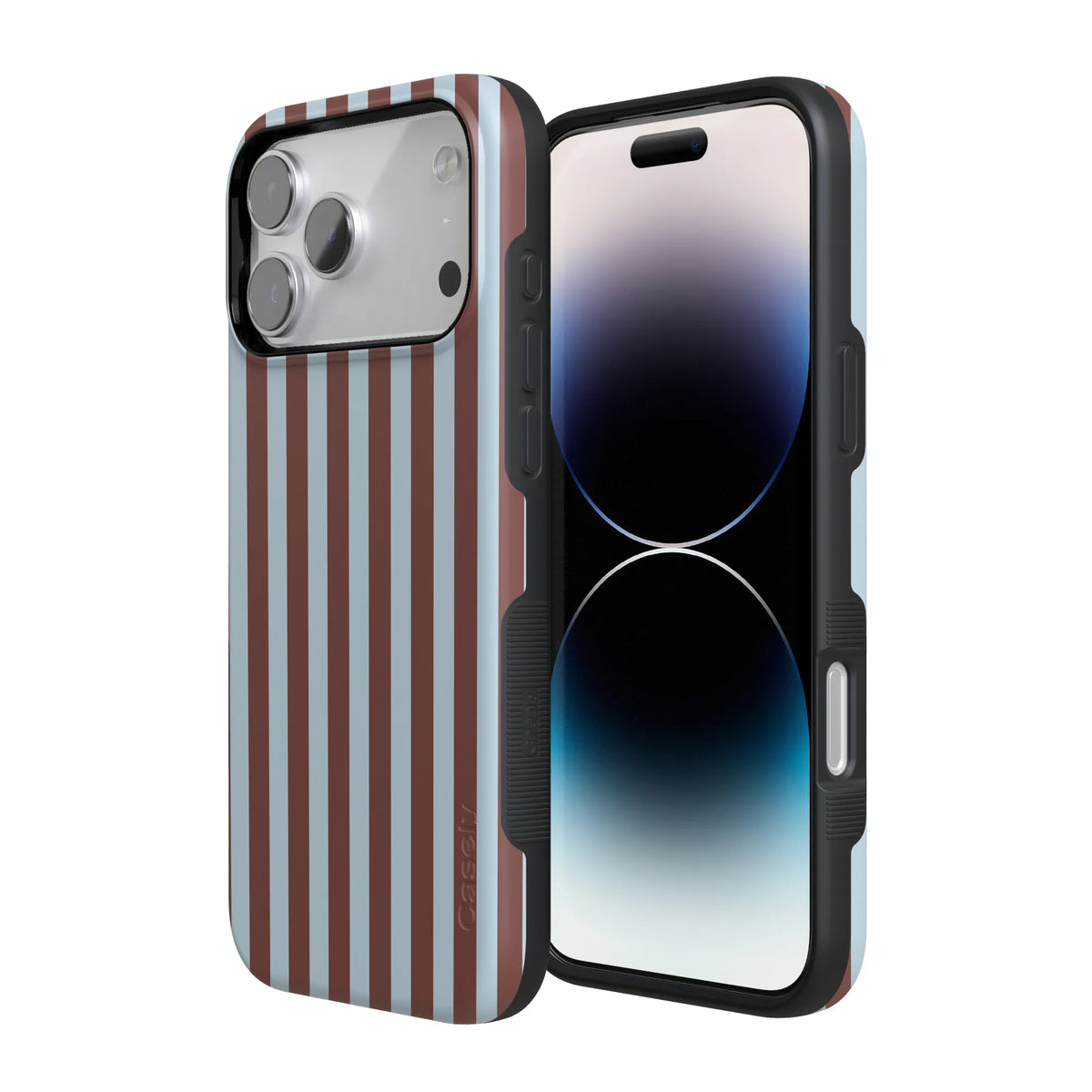 Sunday in Brooklyn | Blue Stripes Case