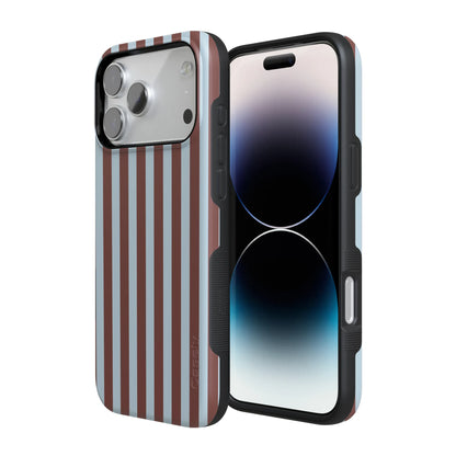 Sunday in Brooklyn | Blue Stripes Case