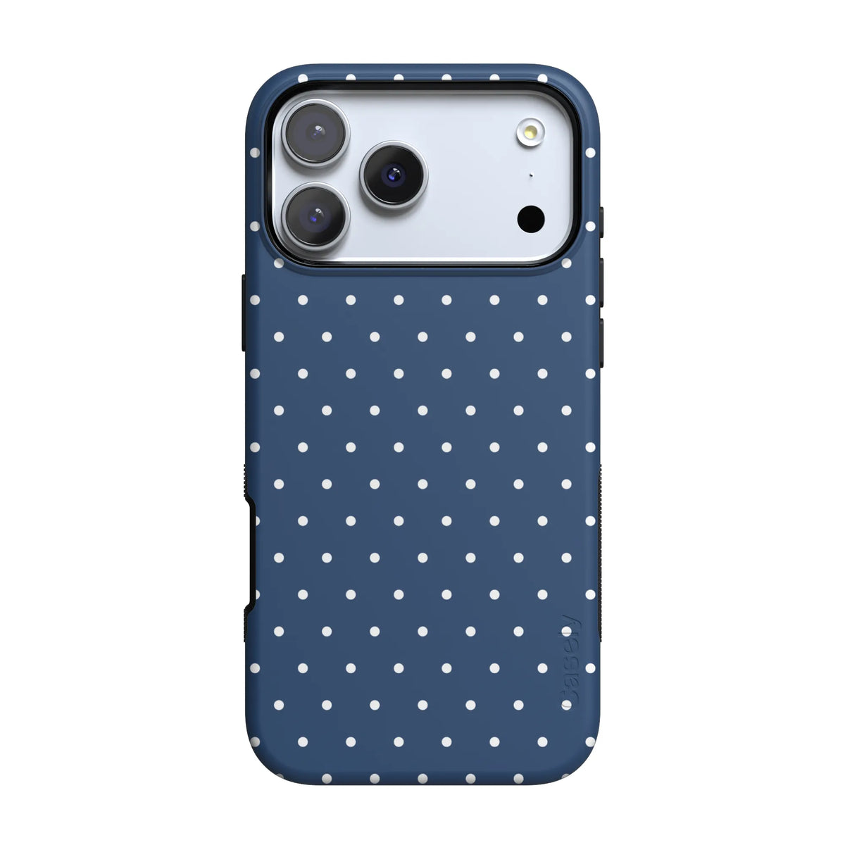 On the Dot | Navy Polka Dot Case