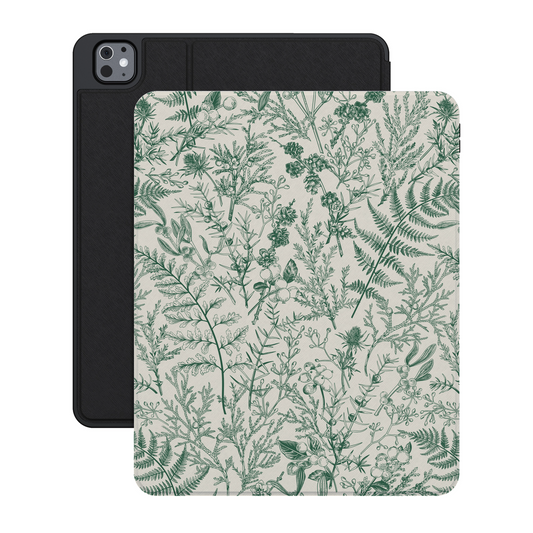 Sage Garden | Green Floral iPad Case