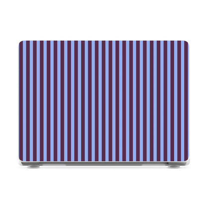 Perfect Stripes | Purple & Blue Stripes Laptop Shell