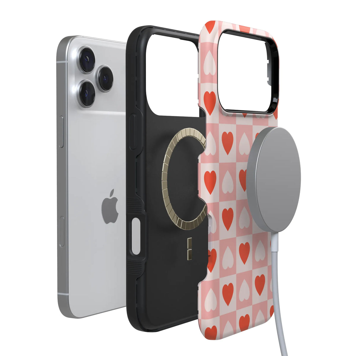 King of My Heart | Checkered Hearts Case
