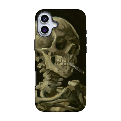 Van Gogh | Head of a Skeleton with a Burning Cigarette Phone Case