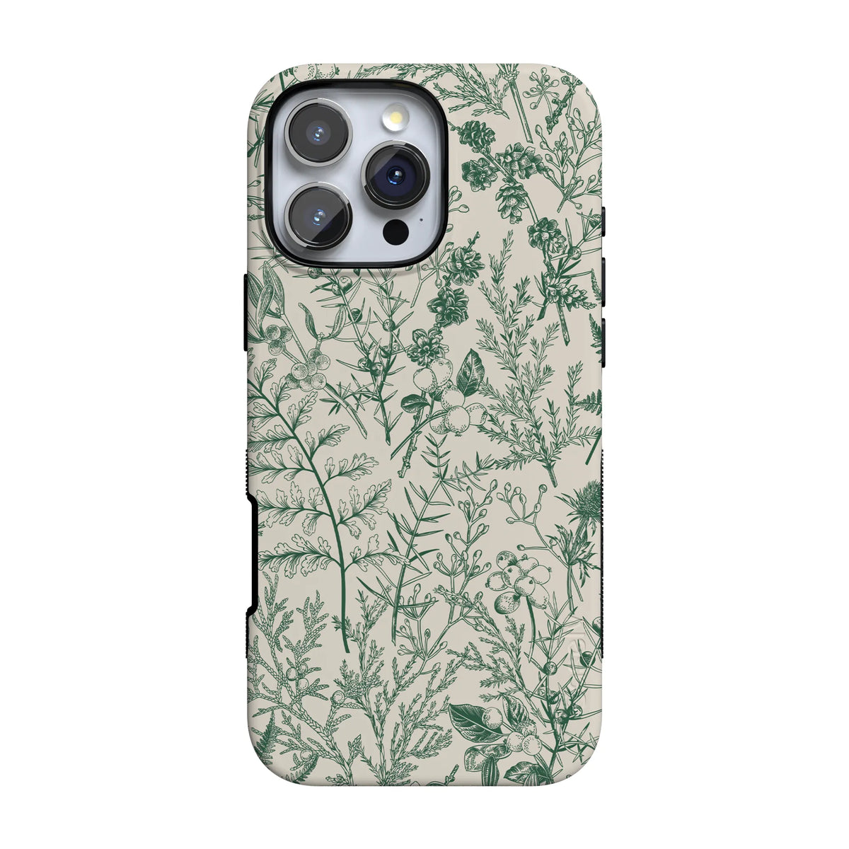 Sage Garden | Green Floral Case