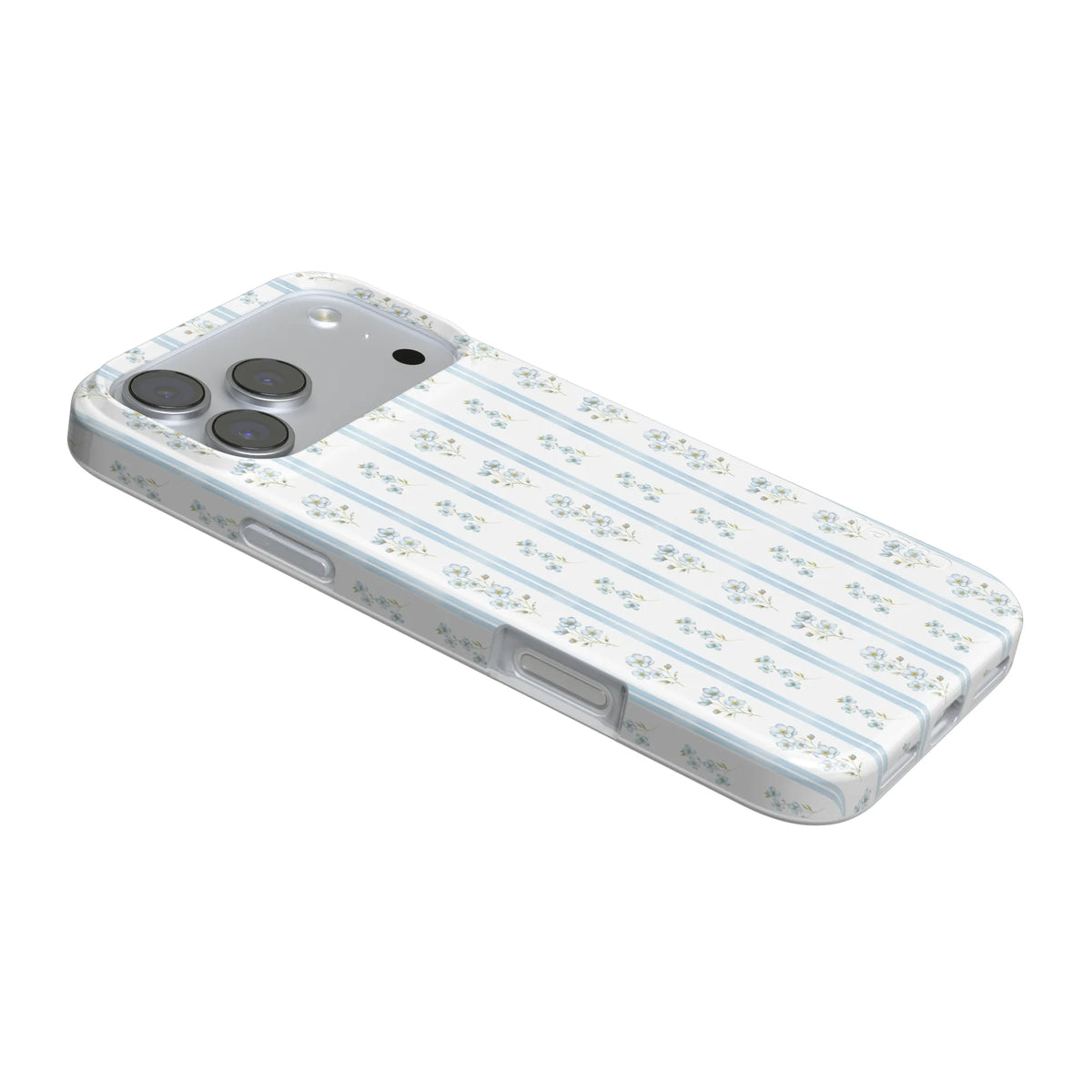 Cottage Stripe | Blue Floral Case