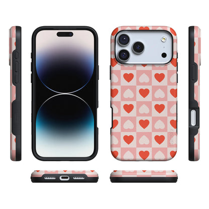 King of My Heart | Checkered Hearts Case