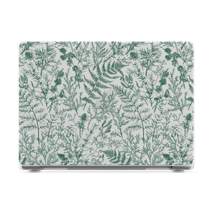 Sage Garden | Green Floral Laptop Shell