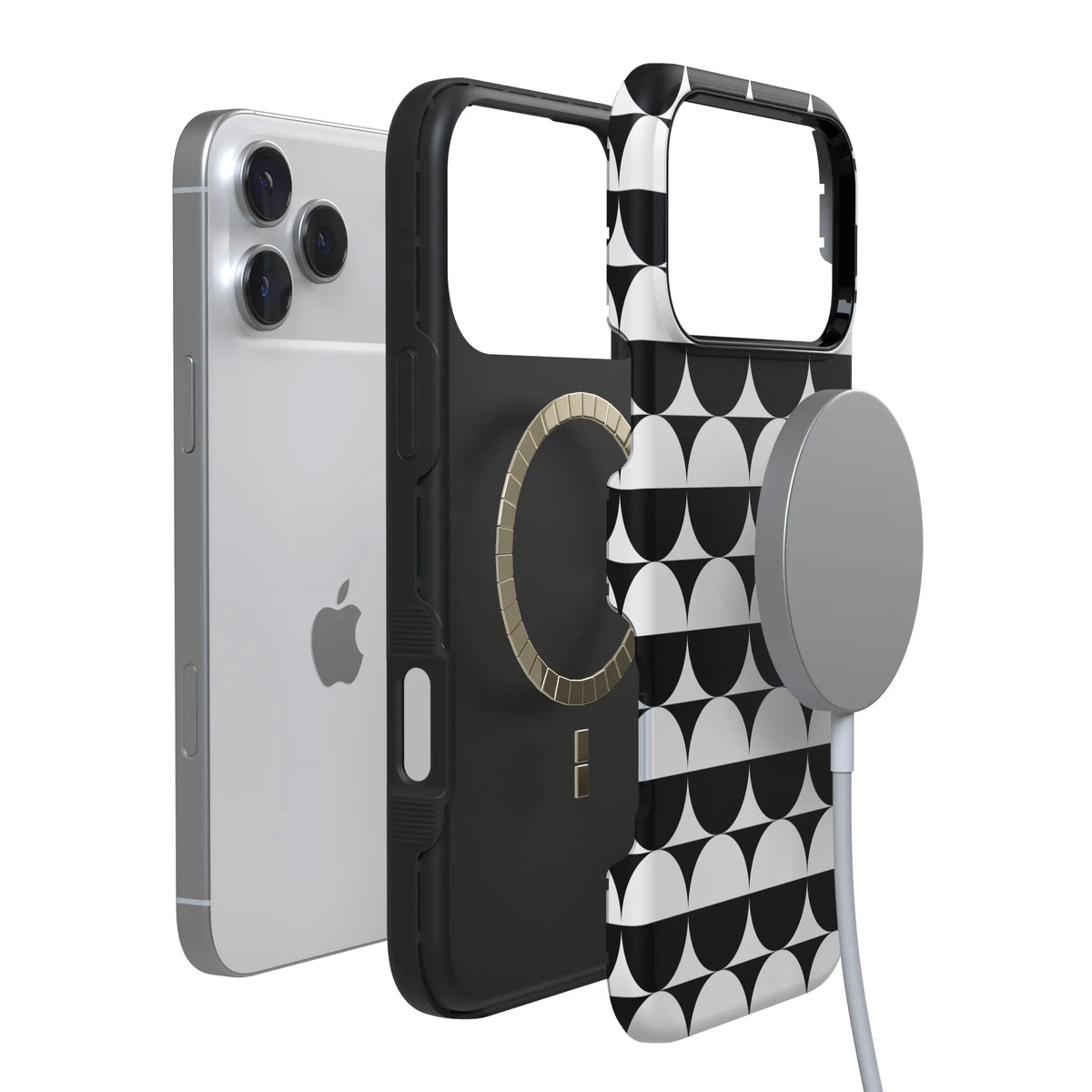 Half Moon | High Contrast Design Case