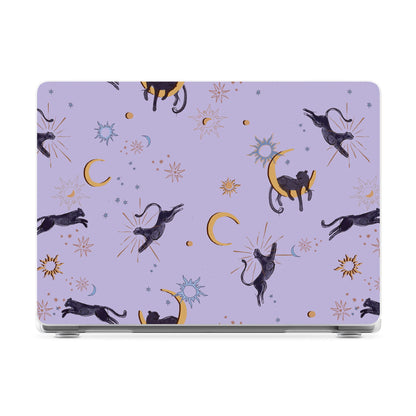 Spellbound | Celestial Black Cat Laptop Shell