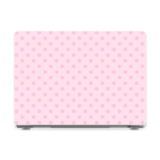 Spotted in SoHo | Pink Polka Dot Laptop Shell