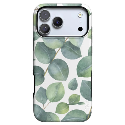 Leaf Me Alone | Green Floral Print Case