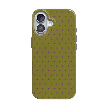 On the Dot | Moss & Plum Dots Case