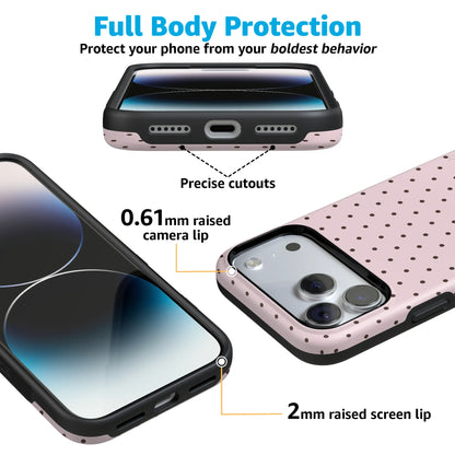 On the Dot | Pink Polka Dot Case