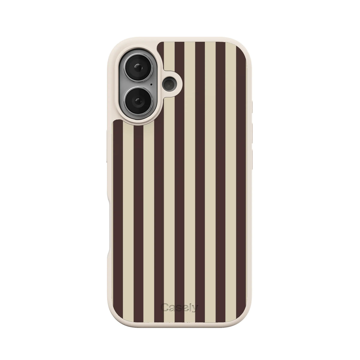 S'more Stripes | Brown Striped Case