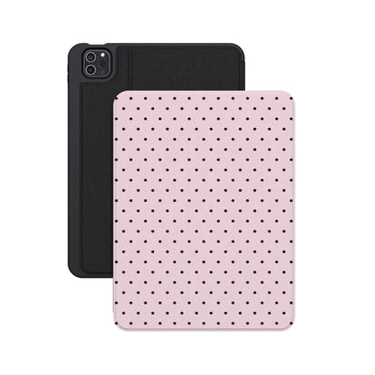 On the Dot | Pink Polka Dot iPad Case