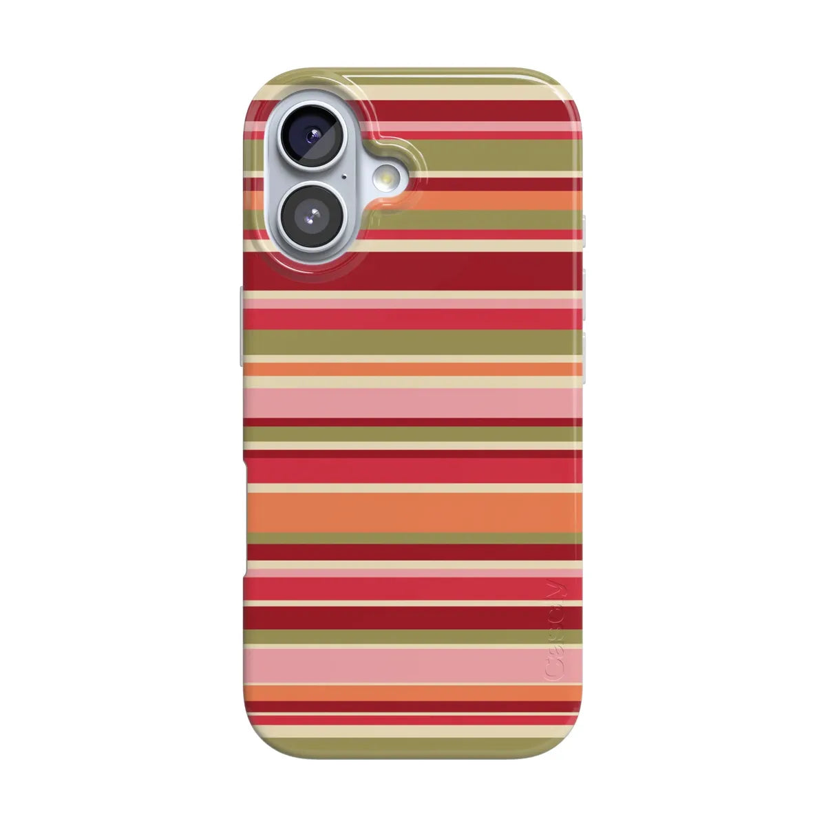 Citrus Stripes | Poolside Print Case