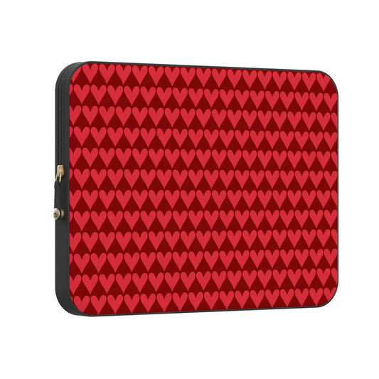 Crazy in Love | Red Hearts Laptop Case