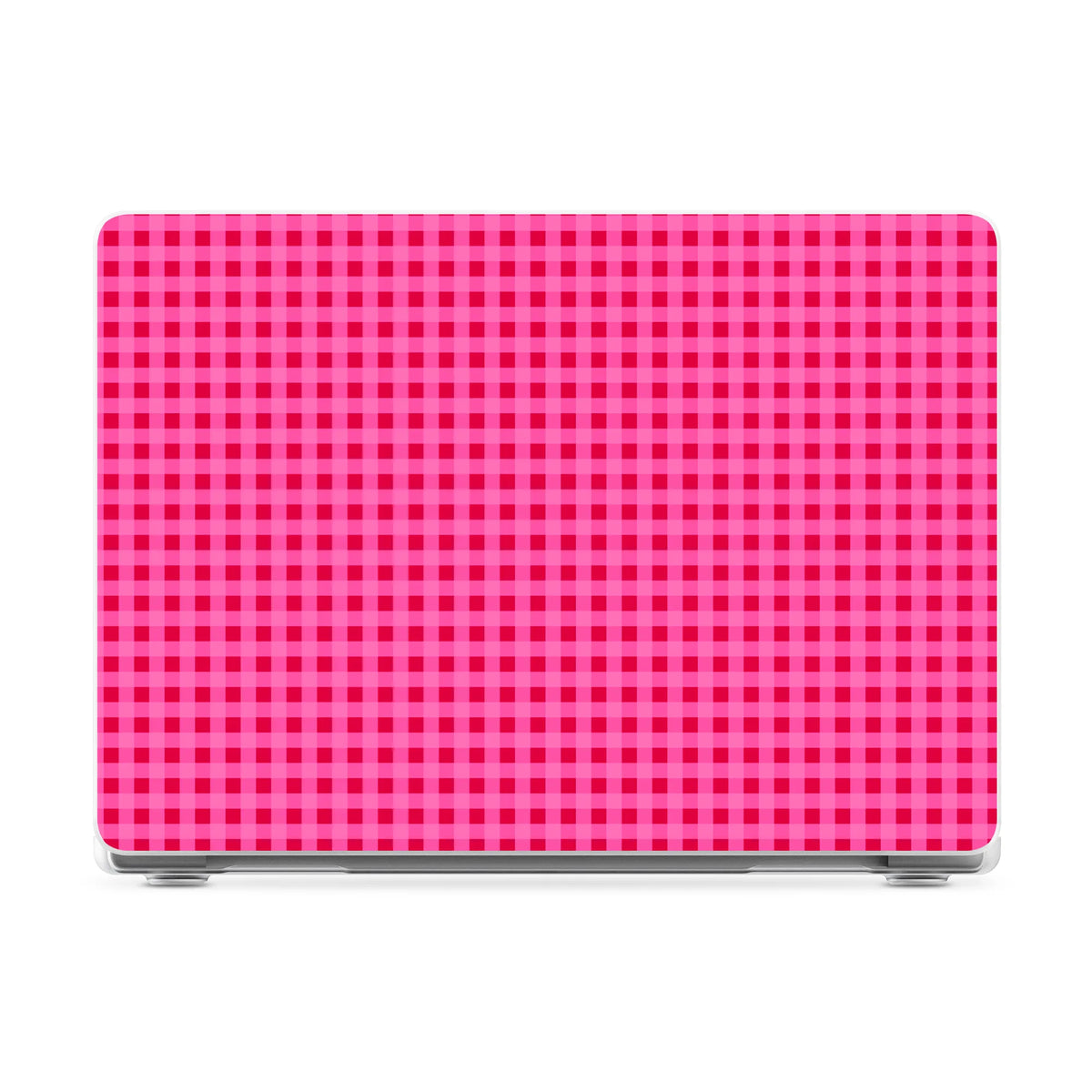 Sweet Jam | Hot Pink Gingham Laptop Shell