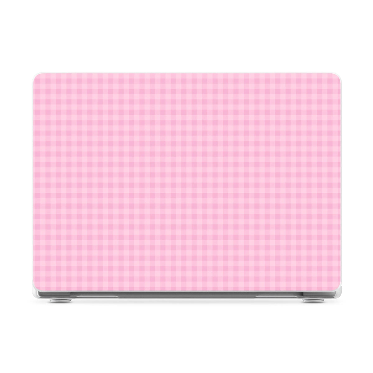 Sweet Jam | Light Pink Gingham Laptop Shell