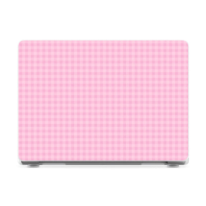 Sweet Jam | Light Pink Gingham Laptop Shell