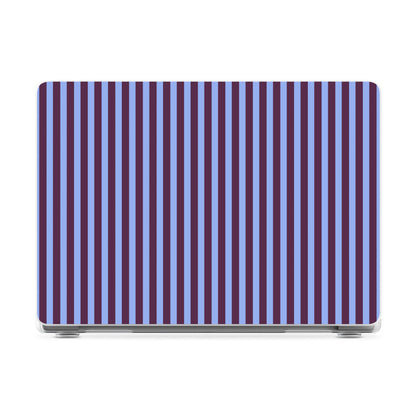 Perfect Stripes | Purple & Blue Stripes Laptop Shell