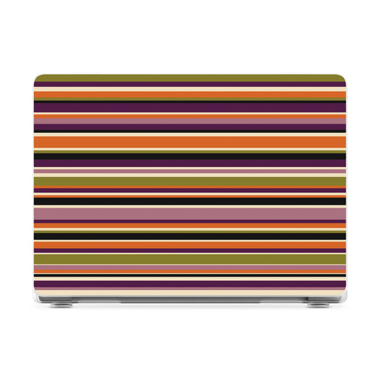 Candy Stripes | Layered Lines Laptop Shell
