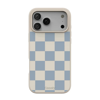 Fit Check | Light Blue Checkerboard Case
