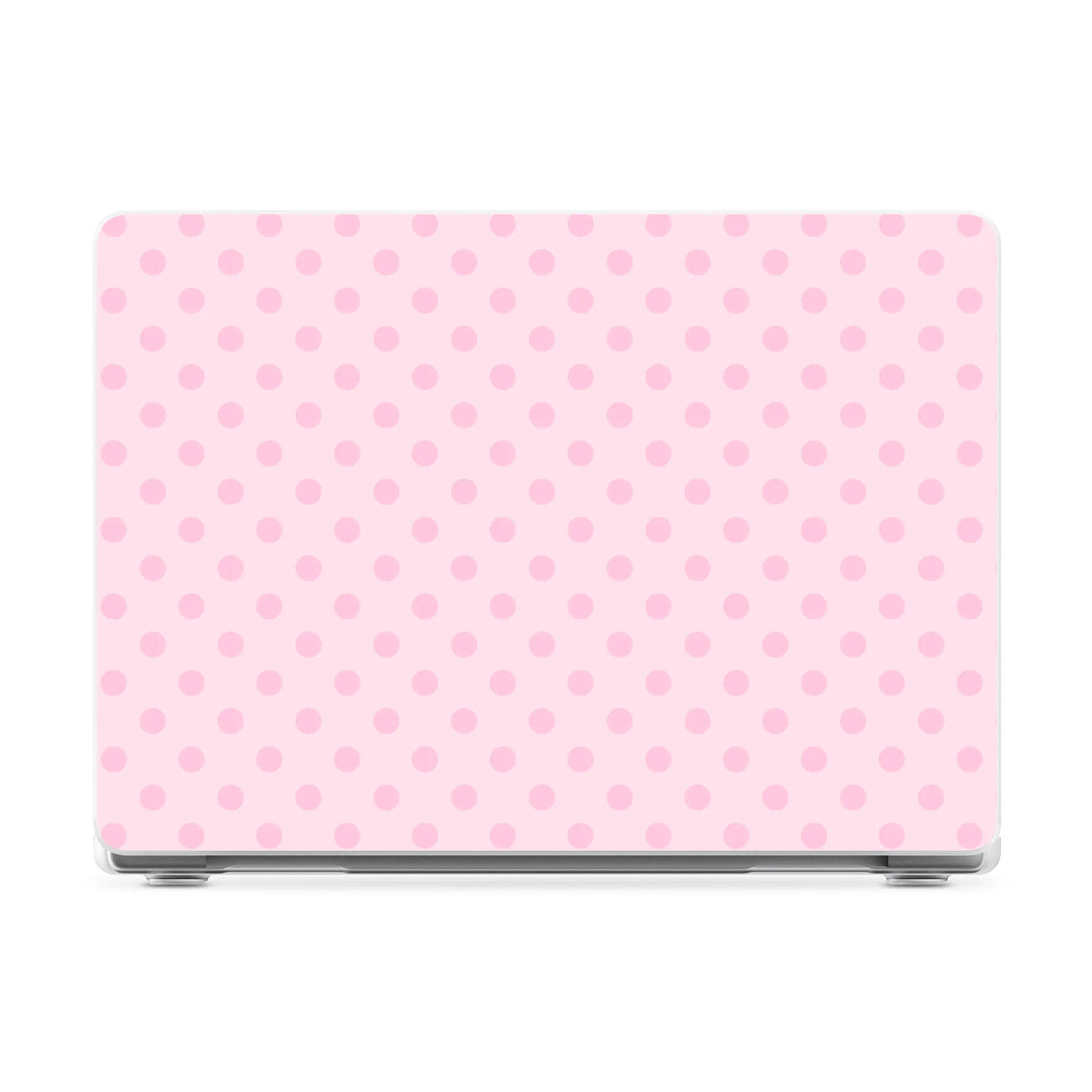 Spotted in SoHo | Pink Polka Dot Laptop Shell