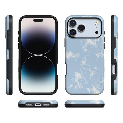 Light Blue Skies | Marble Clouds Case