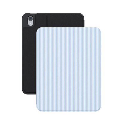 Stripes and the City | Light Blue Pinstripe iPad Case