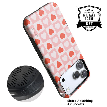 King of My Heart | Checkered Hearts Case