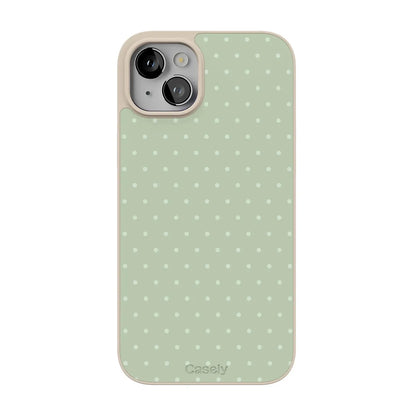 On the Dot | Green Polka Dot Case