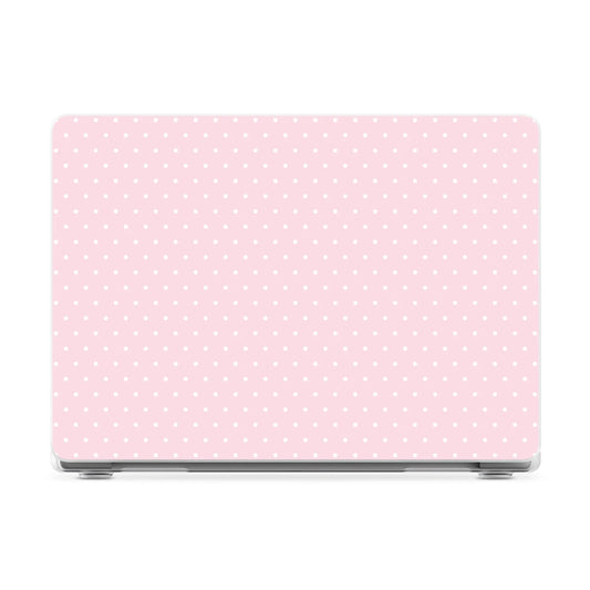 On the Dot | Pink & White Polka Dot Laptop Shell